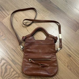 Foley + Corinna Disco City Leather Bag in Cognac